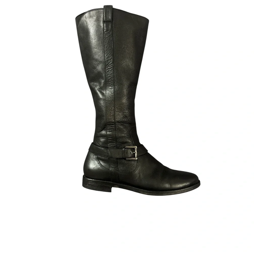 Cole Haan Black X Nike Air Leather Ride Boots - Picture 6 of 14